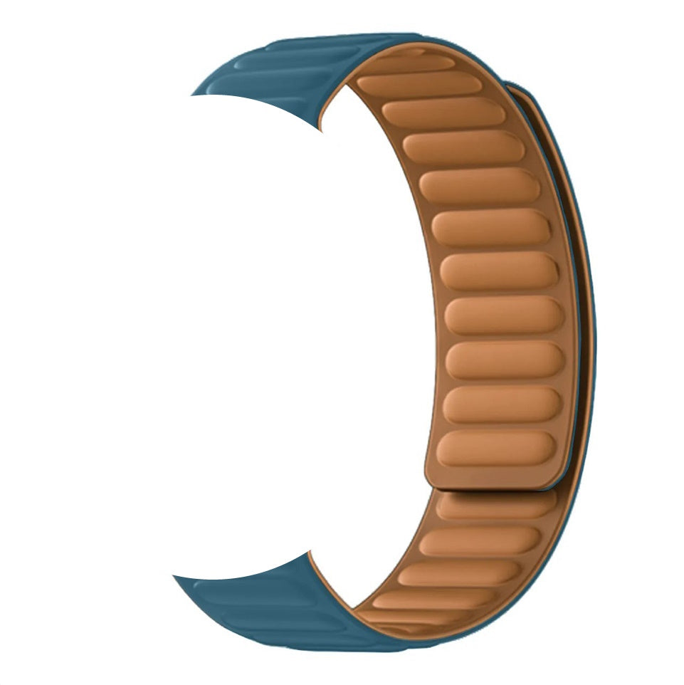 Silicone Ribbed Link band For Apple Watch