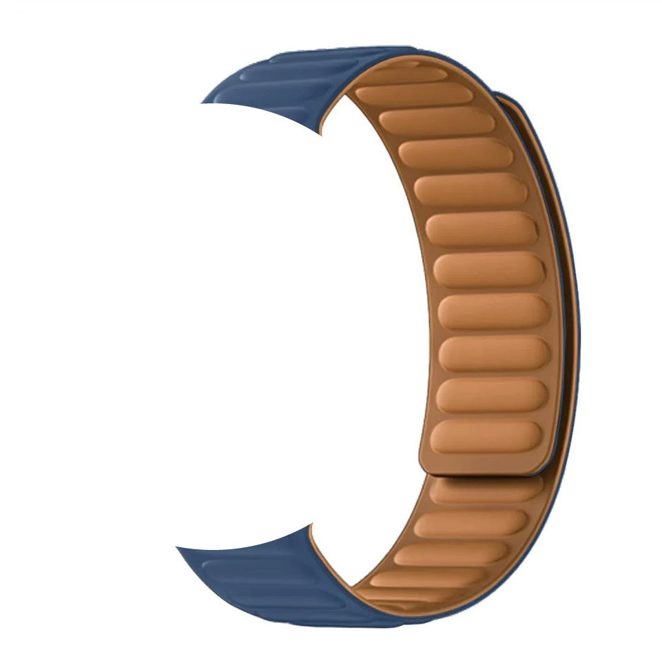 Silicone Ribbed Link band For Apple Watch