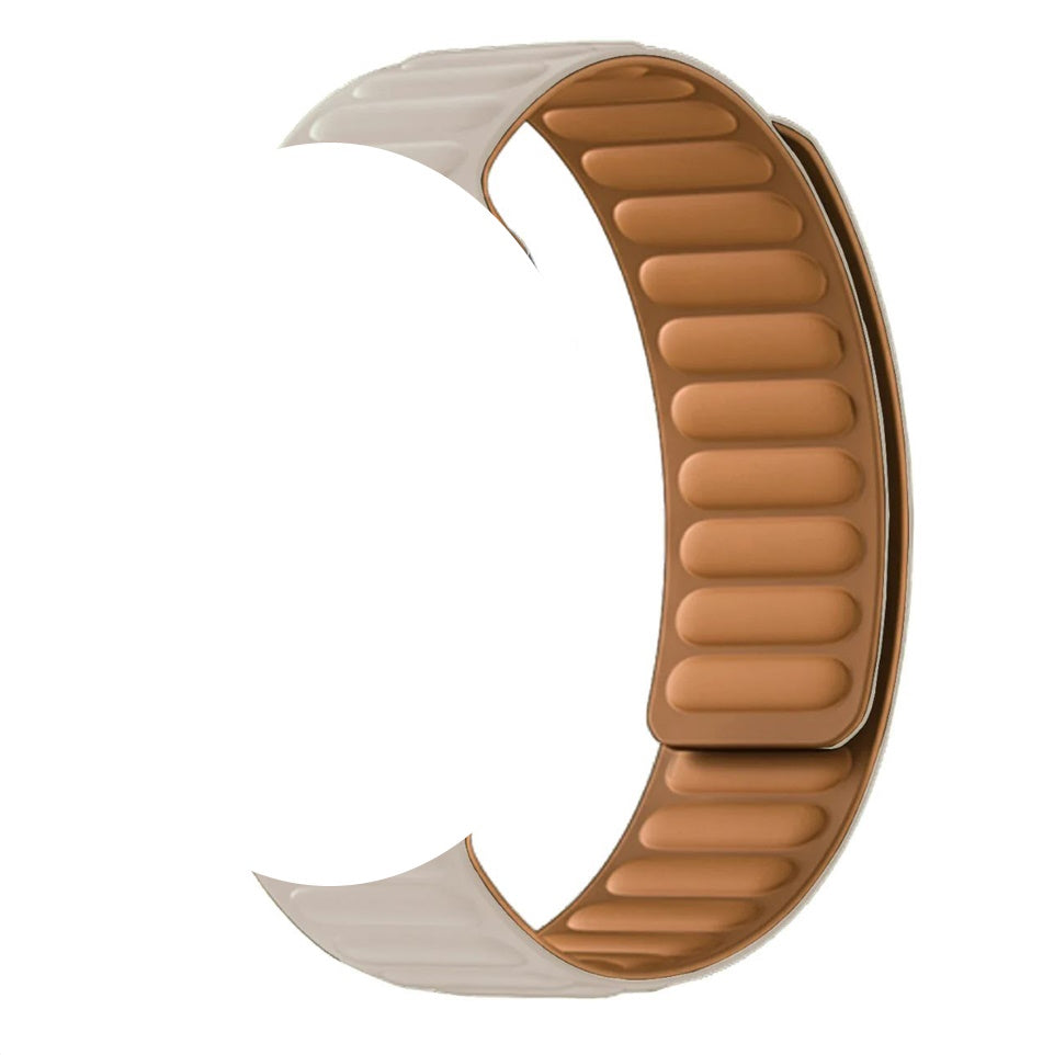 Silicone Ribbed Link band For Apple Watch