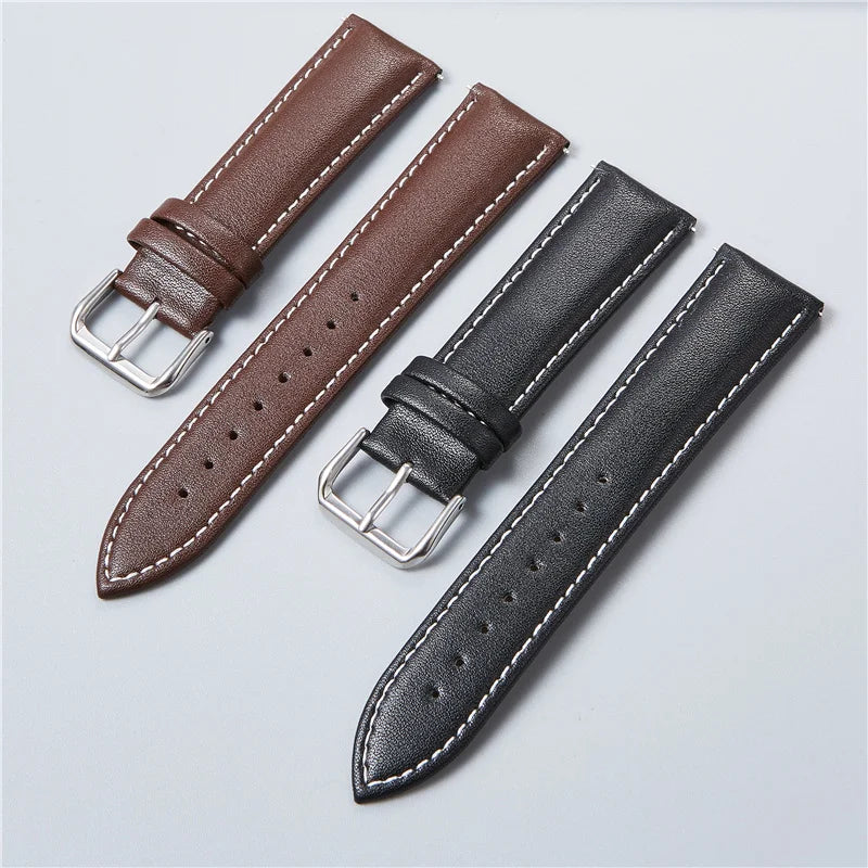 Genuine Leather Wristwatch Strap