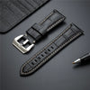 Premium Leather Watch Straps with Stainless Steel Buckle