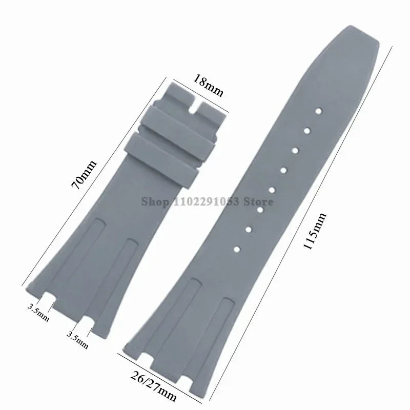 Rubber Watch Strap for Casio GA-2100 Modification kit
