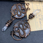Vintage Rustic Fashion Crystal Aventurine Pendant