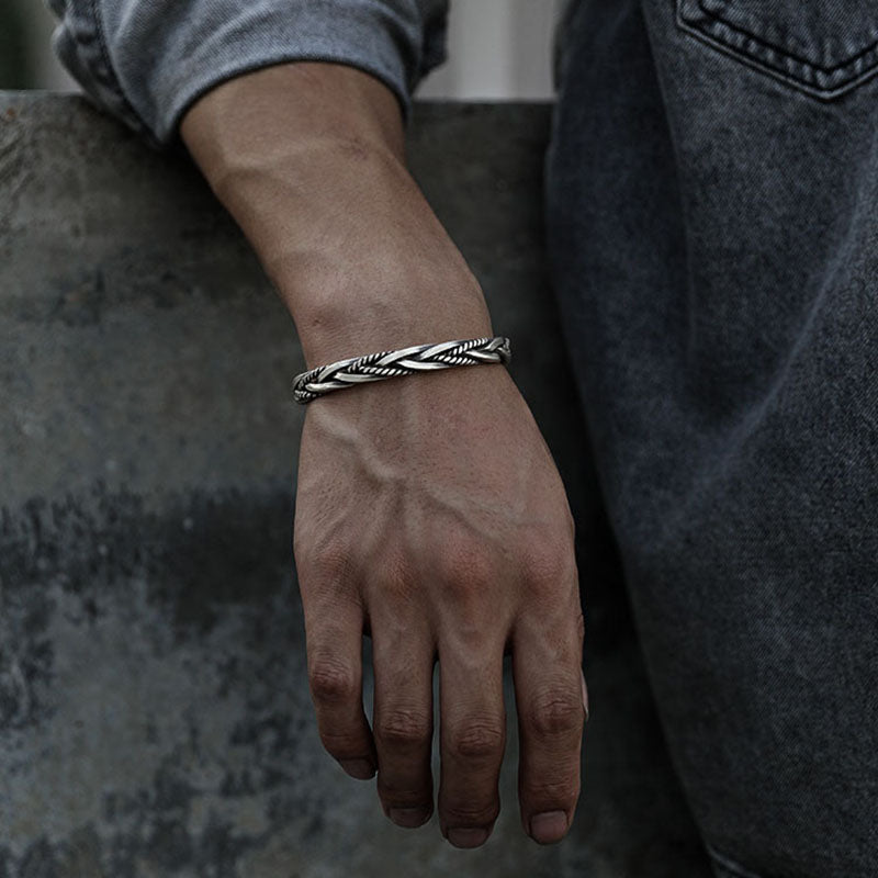 Vintage Fashion Woven Twist Bracelet