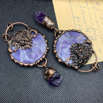 Vintage Rustic Fashion Crystal Aventurine Pendant