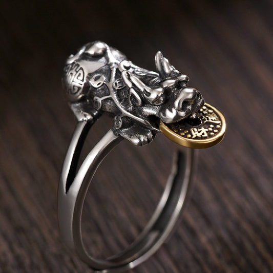 Fashion Vintage Thai Silver Ring
