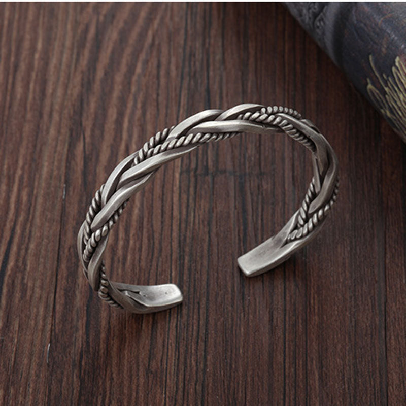 Vintage Fashion Woven Twist Bracelet