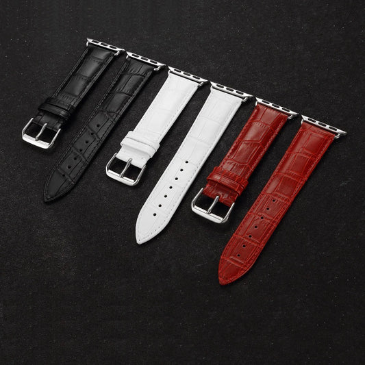 Genuine Cow Leather loop Bracelet Belt Band for Apple Watch