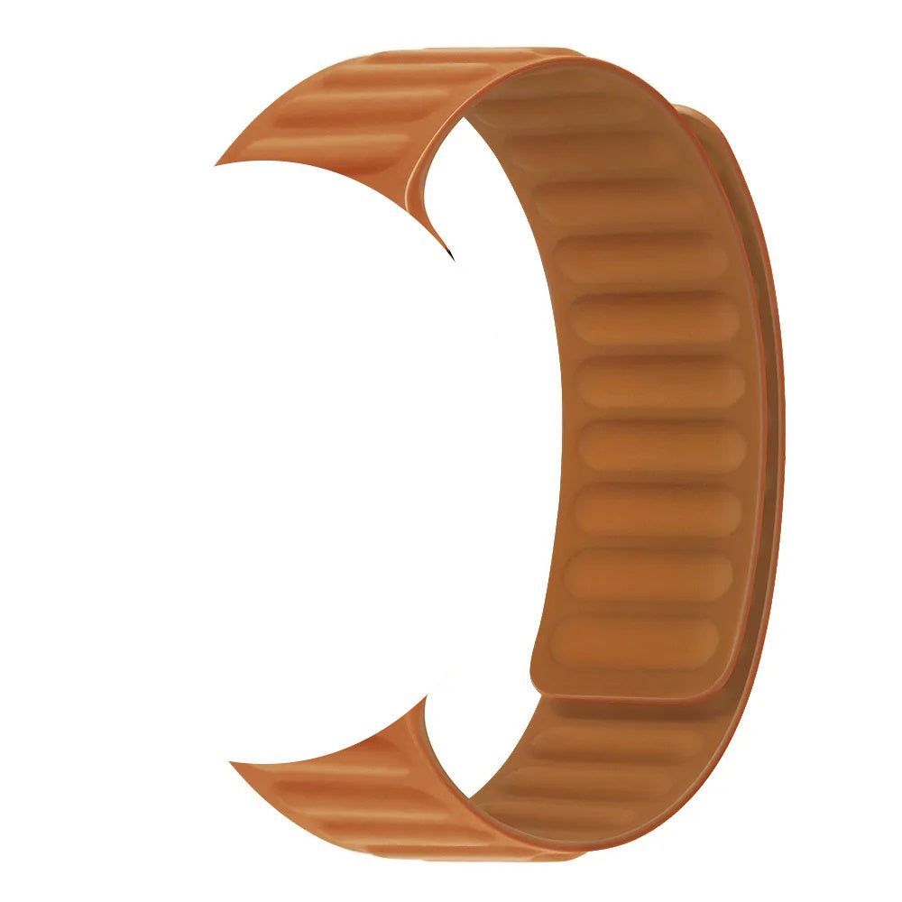 Silicone Ribbed Link band For Apple Watch