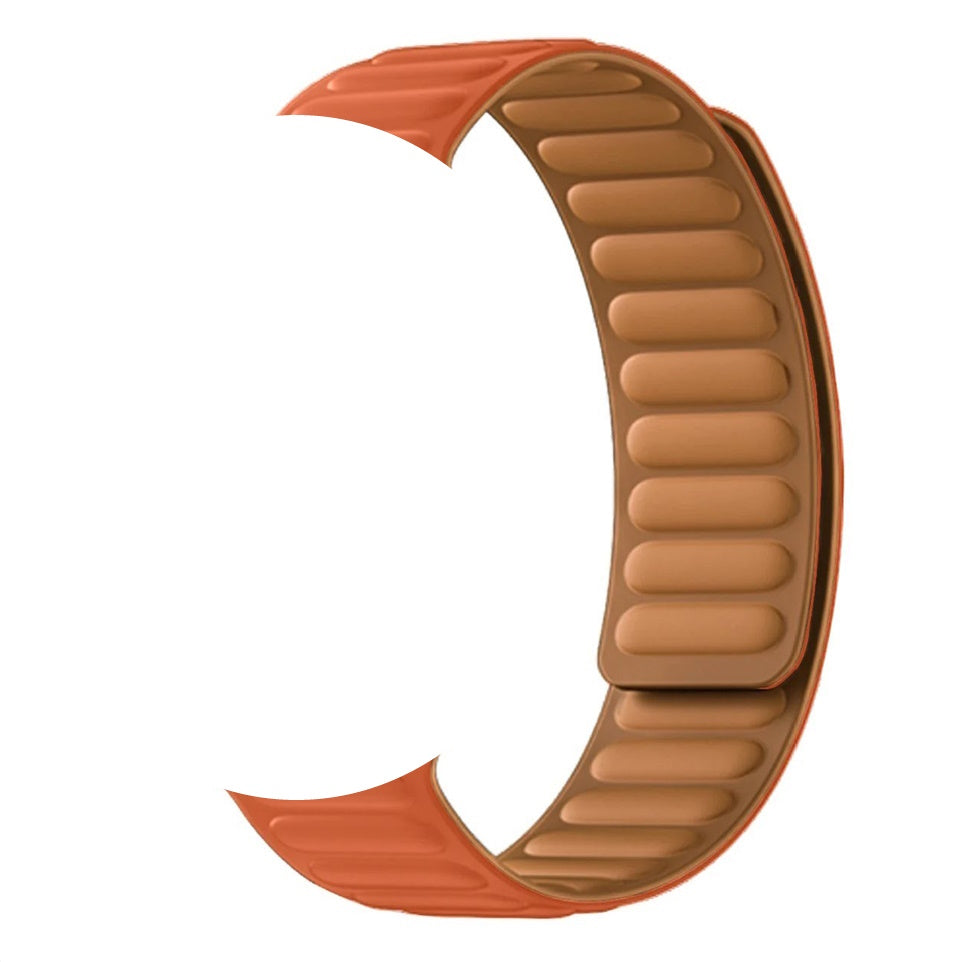 Silicone Ribbed Link band For Apple Watch