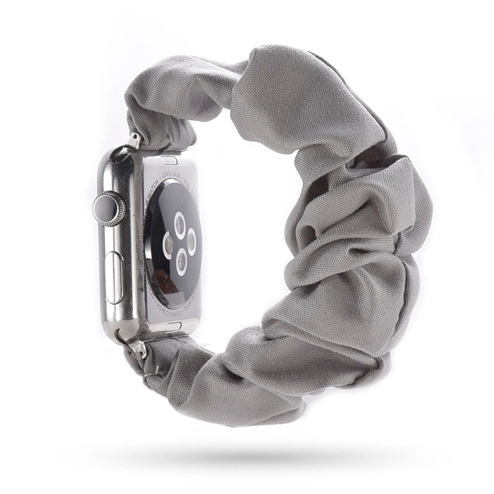 Stylish and Versatile Replacement Scrunchie Band for Apple Watch