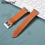 Genuine Cow Leather Strap for Apple Watch
