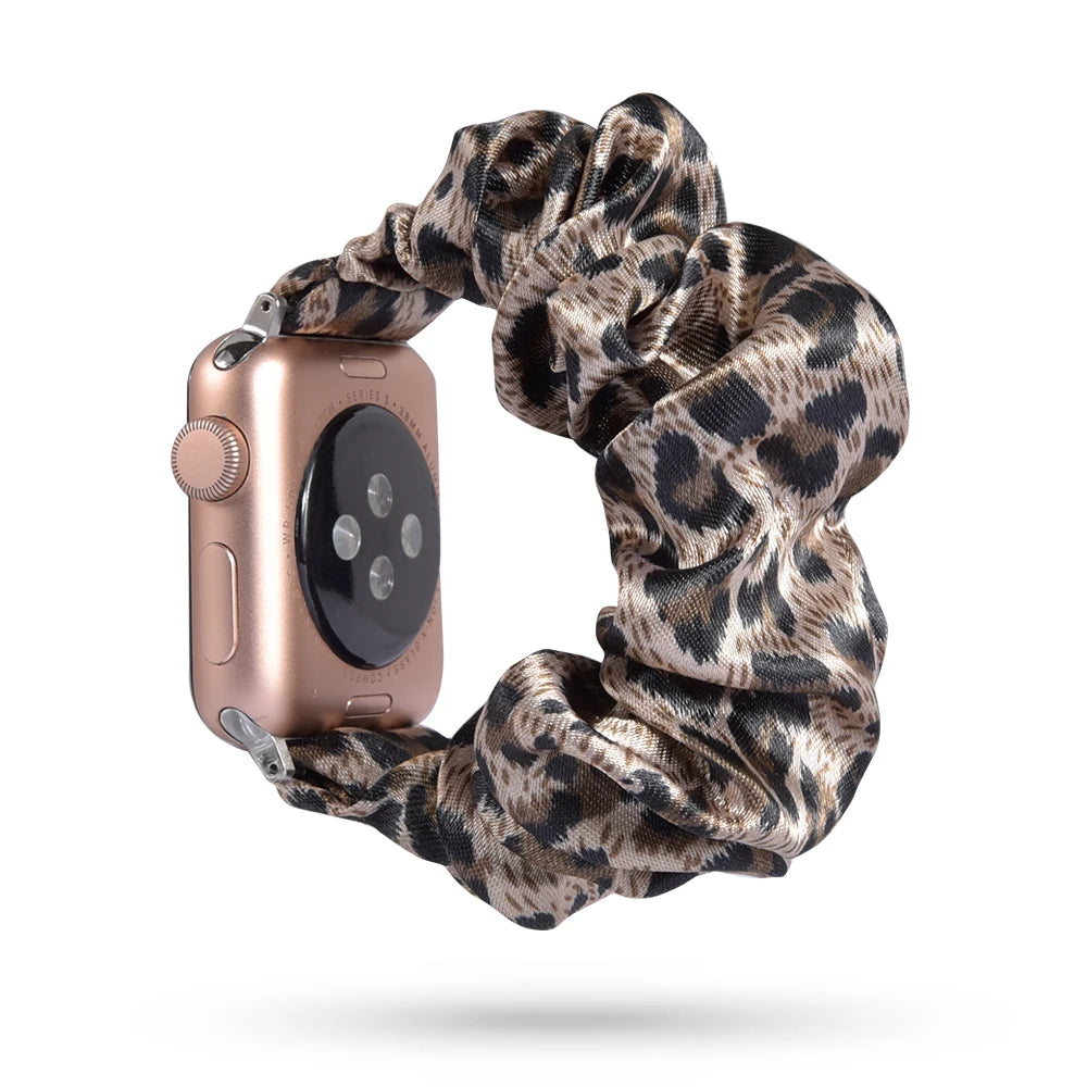Stylish and Versatile Replacement Scrunchie Band for Apple Watch