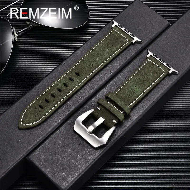 Quality Leather Strap for Apple Watch