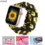 Stylish and Versatile Replacement Scrunchie Band for Apple Watch