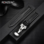 Elegant Business Faux Leather Watch Strap