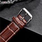Luxury Calfskin Leather Watch Strap for Men and Women