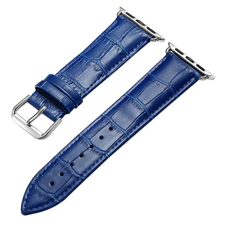 Genuine Cow Leather loop Bracelet Belt Band for Apple Watch