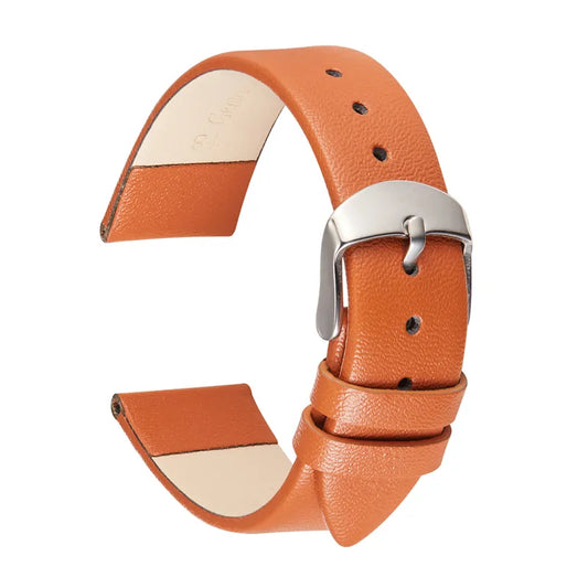 Soft Genuine Leather Strap Watchband