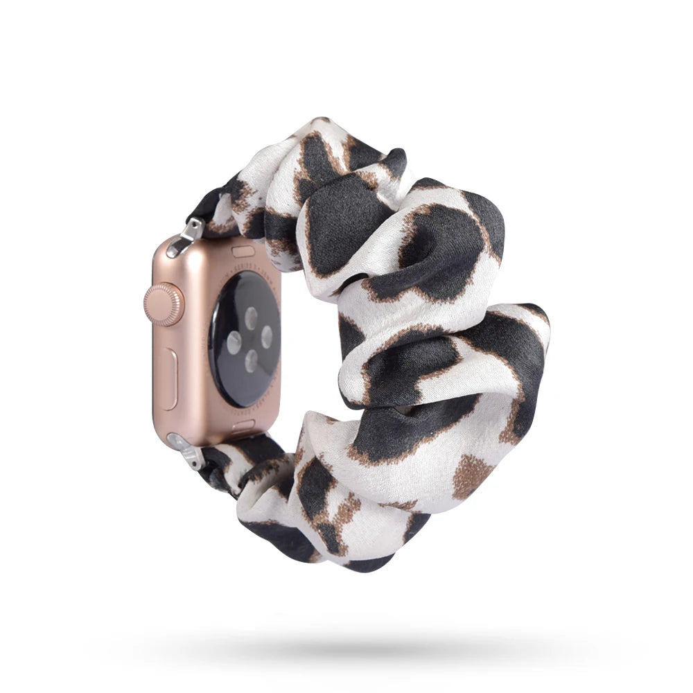 Stylish and Versatile Replacement Scrunchie Band for Apple Watch