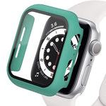 Glass + Matte Watch Cover Protective Case for Apple Watch