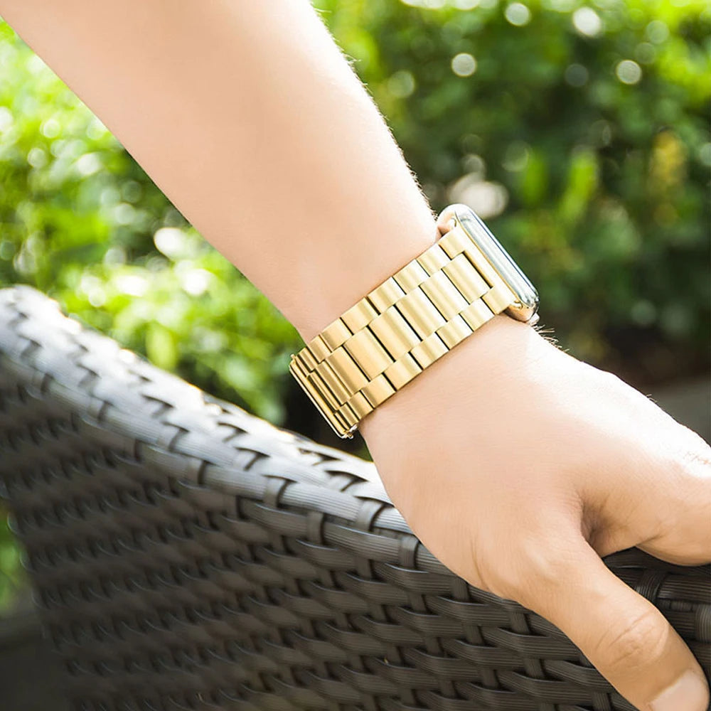 Stainless Steel Strap For Apple Watch band with removable links