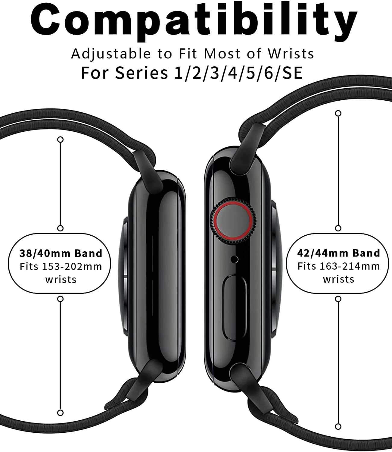 Scrunchie Strap for Apple watch band