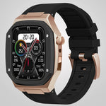 Stainless Steel Case and Silicone Strap Modification Kit for Apple Watch