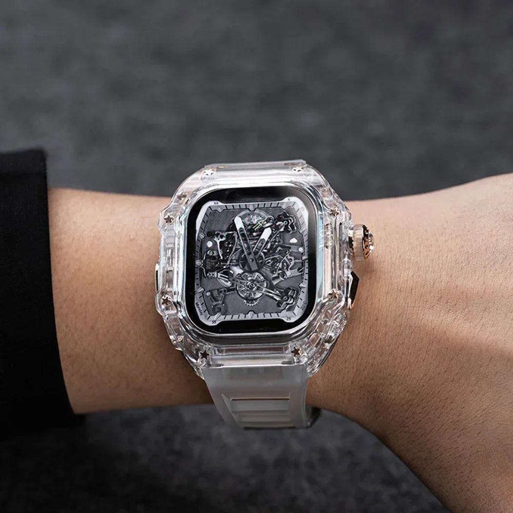 Glacier Case for Apple Watch - Transparent Modification Kit