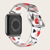Red Flowers / 42mm-44mm-45mm-49mm