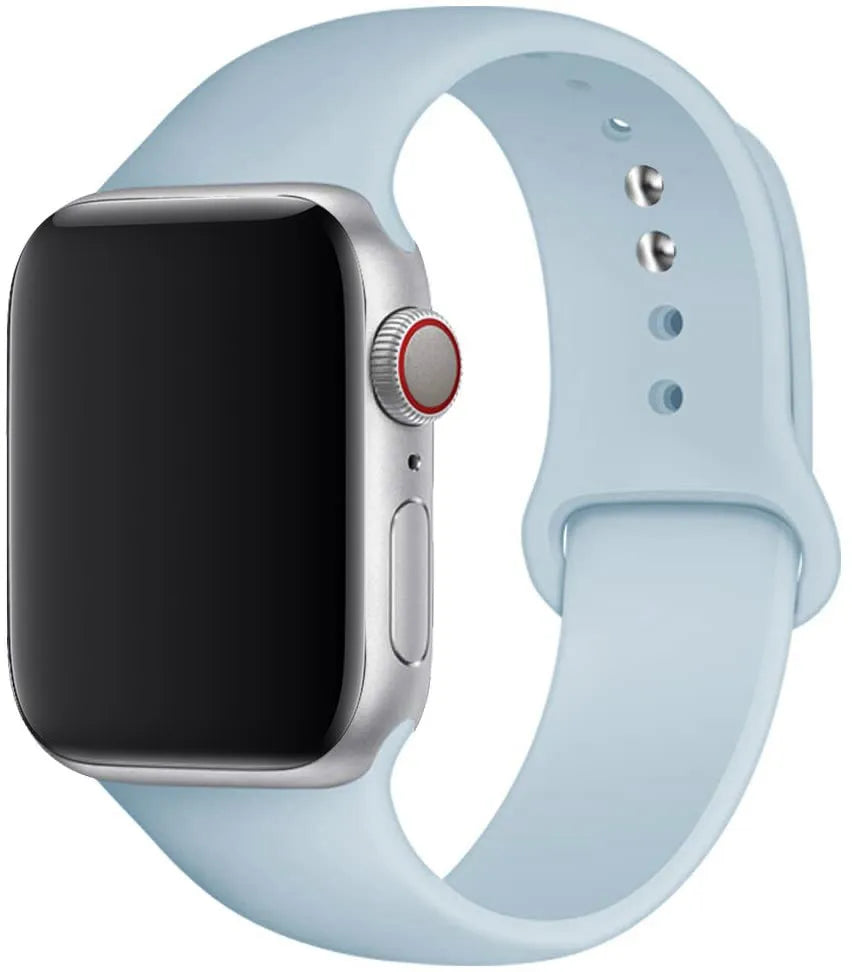 Replacement Silicone Rubber band strap For Apple Watch