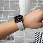 Replacement Silicone Rubber band strap For Apple Watch