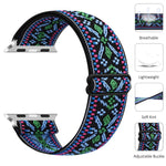 Adjustable Elastic Nylon SmartWatch Band For iWatch