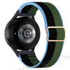 Green Black 36 / 22mm watch band