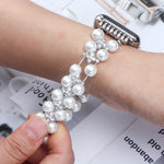 Pearl Watch Chain is Suitable for Apple Watch