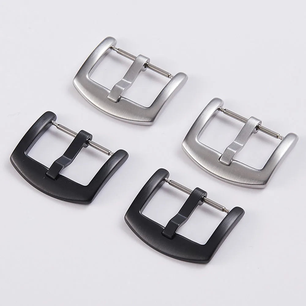 Solid Stainless Steel Watch Strap Buckles