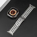 Elegant Stainless Steel Band with TPU Case for Apple Watch