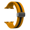 Yellow Black - Black Buckle / 38mm 40mm 41mm