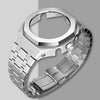 Silver (Steel Bracelet Band) / For GA2100 2110