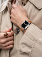 Perforated Leather strap For Apple watch