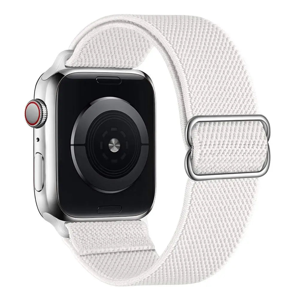 Adjustable Elastic Nylon SmartWatch Band For iWatch