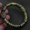11rune beads bronze / 25cm