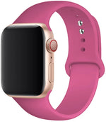 Replacement Silicone Rubber band strap For Apple Watch