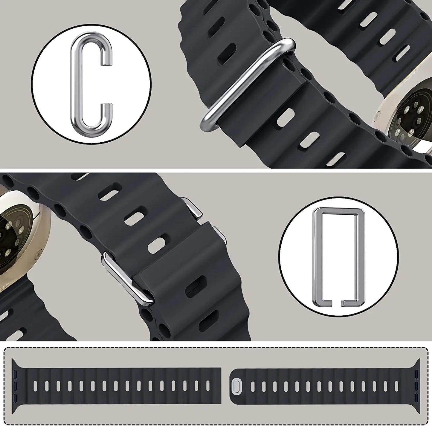 Ocean strap For Apple Watch