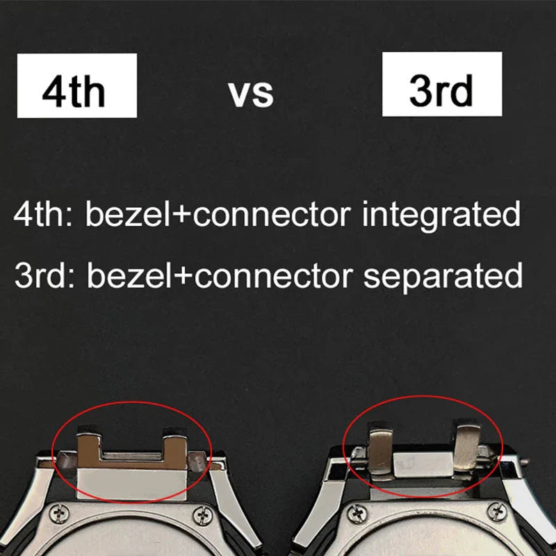 Casio G-Shock GA2100 Series Metal Bezel AP Modification Kit