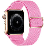 Adjustable Elastic Nylon SmartWatch Band For iWatch