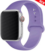 Replacement Silicone Rubber band strap For Apple Watch
