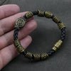 11rune beads bronze 1 / 25cm