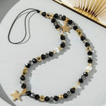 Beaded Acrylic Mobile Phone Lanyard Holder
