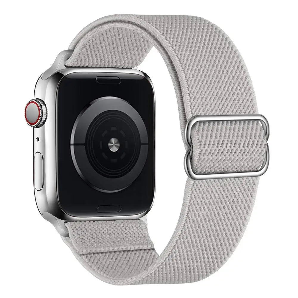 Adjustable Elastic Nylon SmartWatch Band For iWatch